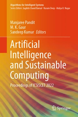 Abbildung von Pandit / Gaur | Artificial Intelligence and Sustainable Computing | 1. Auflage | 2023 | beck-shop.de