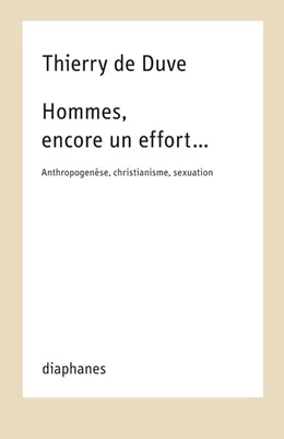 Abbildung von de Duve | Hommes, encore un effort… | 1. Auflage | 2023 | beck-shop.de