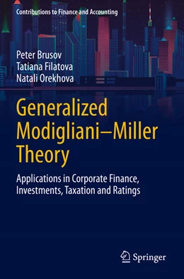 Abbildung von Brusov / Filatova | Generalized Modigliani–Miller Theory | 1. Auflage | 2023 | beck-shop.de