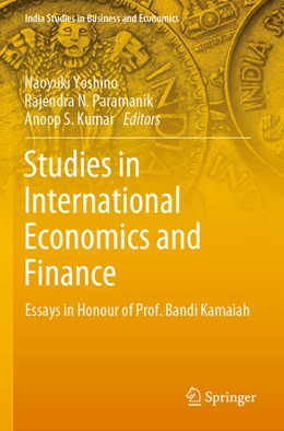 Abbildung von Yoshino / Paramanik | Studies in International Economics and Finance | 1. Auflage | 2023 | beck-shop.de