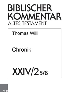 Abbildung von Willi | Chronik (1 Chr 22,2-29,30) | 1. Auflage | 2026 | beck-shop.de