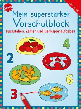 Abbildung von Barnhusen | Mein superstarker Vorschulblock. Buchstaben, Zahlen und Denksportaufgaben | 1. Auflage | 2023 | beck-shop.de