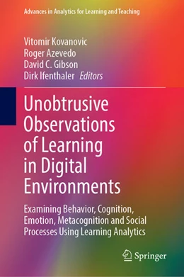 Abbildung von Kovanovic / Azevedo | Unobtrusive Observations of Learning in Digital Environments | 1. Auflage | 2023 | beck-shop.de