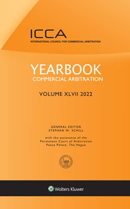 Abbildung von Schill | Yearbook Commercial Arbitration, Volume XLVII (2022) | 1. Auflage | 2022 | 47 | beck-shop.de