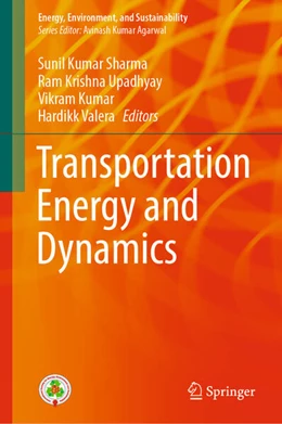 Abbildung von Sharma / Upadhyay | Transportation Energy and Dynamics | 1. Auflage | 2023 | beck-shop.de