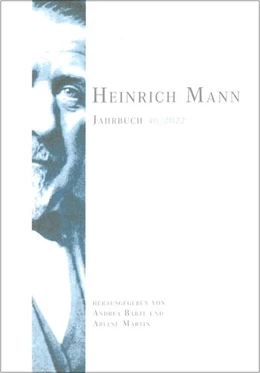 Abbildung von Bartl / Martin | Heinrich Mann-Jahrbuch 40/2022 | 1. Auflage | 2023 | beck-shop.de