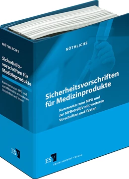 Abbildung von Nöthlichs | Sicherheitsvorschriften für Medizinprodukte • mit Aktualisierungsservice | 1. Auflage | 2018 | beck-shop.de