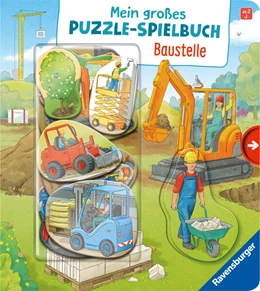 Abbildung von Jakobs | Mein großes Puzzle-Spielbuch - Baustelle | 1. Auflage | 2023 | beck-shop.de