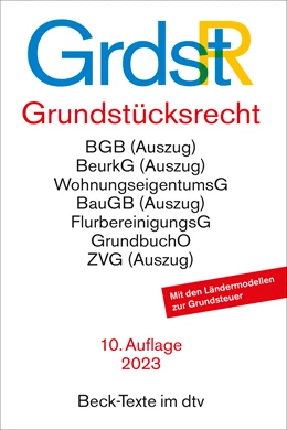 Abbildung von Grundstücksrecht: GrdstR | 10. Auflage | 2023 | 5586 | beck-shop.de