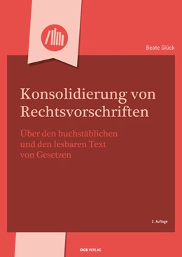 Abbildung von Souhrada / Jahnel | Konsolidierung von Rechtsvorschriften | 2. Auflage | 2023 | beck-shop.de