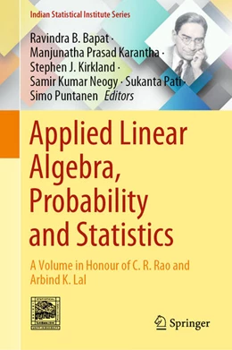 Abbildung von Bapat / Karantha | Applied Linear Algebra, Probability and Statistics | 1. Auflage | 2023 | beck-shop.de