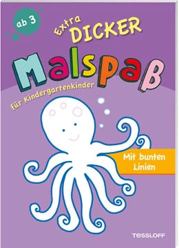 Abbildung von Extradicker Malspaß für Kindergartenkinder. Mit bunten Linien | 1. Auflage | 2023 | beck-shop.de