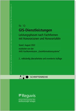 Abbildung von Geoinformationssysteme (GIS) - Leistungsphasen nach Fachthemen Onlineversion | 2. Auflage | 2023 | Heft 10 | beck-shop.de