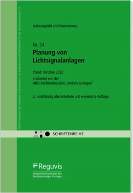 Abbildung von Leistungsbild und Honorierung – Planung von Lichtsignalanlagen Onlineversion | 2. Auflage | 2023 | Heft 24 | beck-shop.de