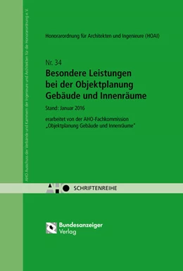 Abbildung von Besondere Leistungen bei der Objektplanung Gebäude und Innenräume Onlineversion | 1. Auflage | 2023 | Heft 34 | beck-shop.de