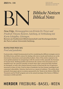 Abbildung von Erbele-Küster / Altmann | Food and Pandemic | 1. Auflage | 2023 | beck-shop.de