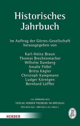 Abbildung von Historisches Jahrbuch | 1. Auflage | 2023 | beck-shop.de