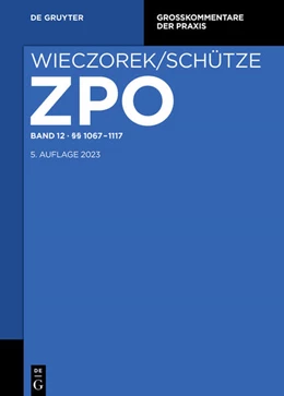 Abbildung von Schütze | §§ 1067-1120 | 5. Auflage | 2026 | beck-shop.de