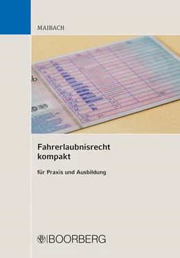 Abbildung von Maibach | Fahrerlaubnisrecht kompakt | 1. Auflage | 2023 | beck-shop.de
