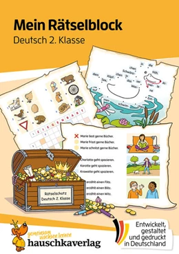 Abbildung von Rhauderwiek | Mein Rätselblock Deutsch 2. Klasse | 1. Auflage | 2023 | beck-shop.de