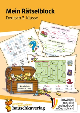 Abbildung von Weideneder | Mein Rätselblock Deutsch 3. Klasse | 1. Auflage | 2023 | beck-shop.de