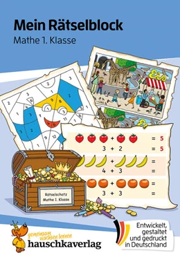 Abbildung von Rhauderwiek | Mein Rätselblock Mathe 1. Klasse | 1. Auflage | 2023 | beck-shop.de