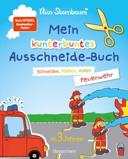 Abbildung von Sternbaum | Mein kunterbuntes Ausschneidebuch - Feuerwehr. Schneiden, kleben, malen ab 3 Jahren | 1. Auflage | 2023 | beck-shop.de