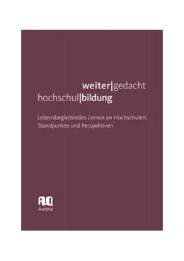 Abbildung von AQ Austria | hochschul|bildung weiter|gedacht | 1. Auflage | 2024 | beck-shop.de