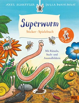 Abbildung von Scheffler / Donaldson | Superwurm. Sticker-Spielebuch | 1. Auflage | 2023 | beck-shop.de