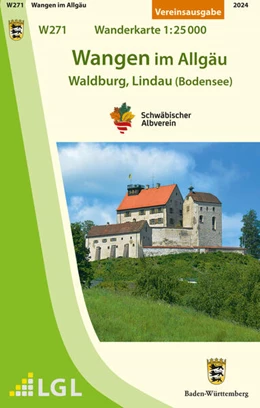 Abbildung von Schwäbischer Albverein e. V. | W271 Wangen im Allgäu - Waldburg, Lindau (Bodensee) | 1. Auflage | 2023 | beck-shop.de