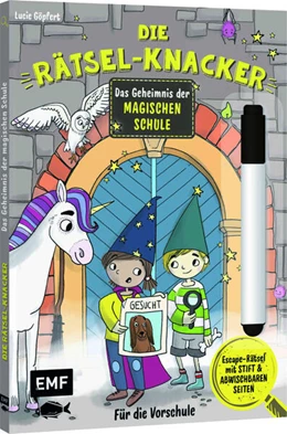 Abbildung von Die Rätsel-Knacker - Das Geheimnis der magischen Schule (Buch mit abwischbarem Stift) | 1. Auflage | 2023 | beck-shop.de