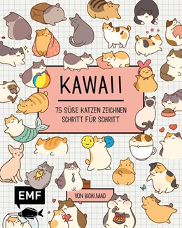 Abbildung von Yong | Kawaii: 75 süße Katzen zeichnen - Mit Schritt-Anleitungen | 1. Auflage | 2023 | beck-shop.de