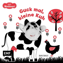Abbildung von Kontrastbuch für Babys mit Fingerpuppe: Guck mal, kleine Kuh | 1. Auflage | 2023 | beck-shop.de