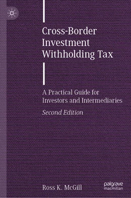 Abbildung von McGill | Cross-Border Investment Withholding Tax | 2. Auflage | 2023 | beck-shop.de