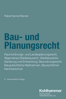 Abbildung von Hanne / Wenzel | Bau- und Planungsrecht | 8. Auflage | 2024 | beck-shop.de