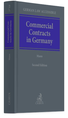 Abbildung von Mann | Commercial Contracts in Germany | 2. Auflage | 2024 | beck-shop.de