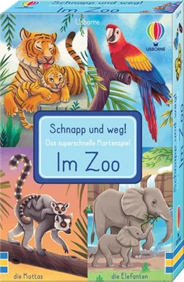 Abbildung von Wheatley | Schnapp und weg! Das superschnelle Kartenspiel: Im Zoo | 1. Auflage | 2023 | beck-shop.de