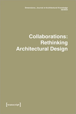 Abbildung von Carnelli / Marcolini | Dimensions. Journal of Architectural Knowledge | 1. Auflage | 2023 | beck-shop.de