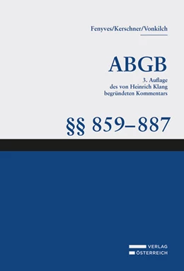 Abbildung von Fenyves / Kerschner | Großkommentar zum ABGB - Klang Kommentar | 3. Auflage | 2022 | 13 | beck-shop.de