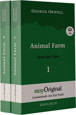 Abbildung von Orwell / EasyOriginal Verlag | Animal Farm / Farm der Tiere - 2 Teile (Buch + 2 MP3 Audio-CD) - Lesemethode von Ilya Frank - Zweisprachige Ausgabe Englisch-Deutsch | 1. Auflage | 2023 | beck-shop.de