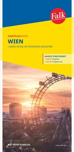 Abbildung von Falk Stadtplan Extra Wien 1:21.500 | 8. Auflage | 2023 | beck-shop.de