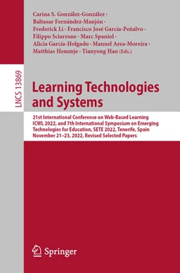 Abbildung von González-González / Fernández-Manjón | Learning Technologies and Systems | 1. Auflage | 2023 | beck-shop.de