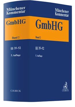 Abbildung von Münchener Kommentar zum Gesetz betreffend die Gesellschaften mit beschränkter Haftung (GmbHG), Band 2: §§ 35-52 | 5. Auflage | 2025 | beck-shop.de