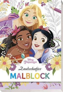 Abbildung von Disney | Disney Prinzessin: Zauberhafter Malblock | 1. Auflage | 2023 | beck-shop.de