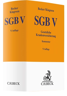 Abbildung von Becker / Kingreen | SGB V • Gesetzliche Krankenversicherung | 9. Auflage | 2024 | beck-shop.de