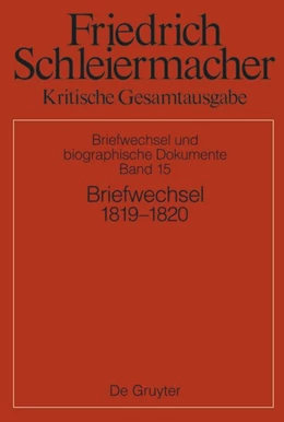 Abbildung von Gerber / Schmidt | Briefwechsel 1819–1820 | 1. Auflage | 2023 | beck-shop.de