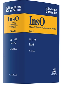 Abbildung von Münchener Kommentar zur Insolvenzordnung: InsO, Band 1: §§ 1-79, Insolvenzrechtliche Vergütungsverordnung (InsVV) | 5. Auflage | 2025 | beck-shop.de