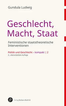 Abbildung von Ludwig | Geschlecht, Macht, Staat | 2. Auflage | 2023 | 2 | beck-shop.de