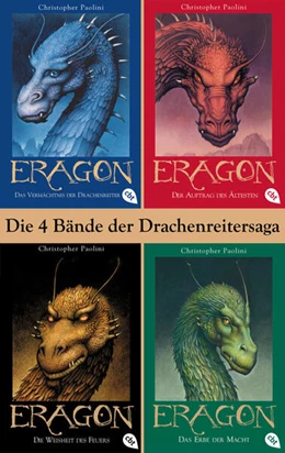 Abbildung von Paolini | Eragon Band 1-4: Das Vermächtnis der Drachenreiter / Der Auftrag des Ältesten / Die Weisheit des Feuers / Das Erbe der Macht (4in1-Bundle) | 1. Auflage | 2023 | beck-shop.de