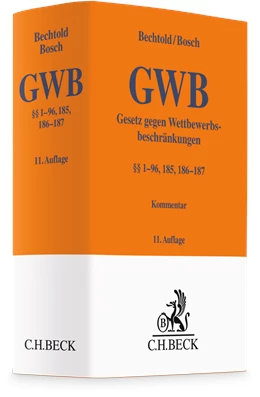 Abbildung von Bechtold / Bosch | Gesetz gegen Wettbewerbsbeschränkungen: GWB | 11. Auflage | 2025 | beck-shop.de